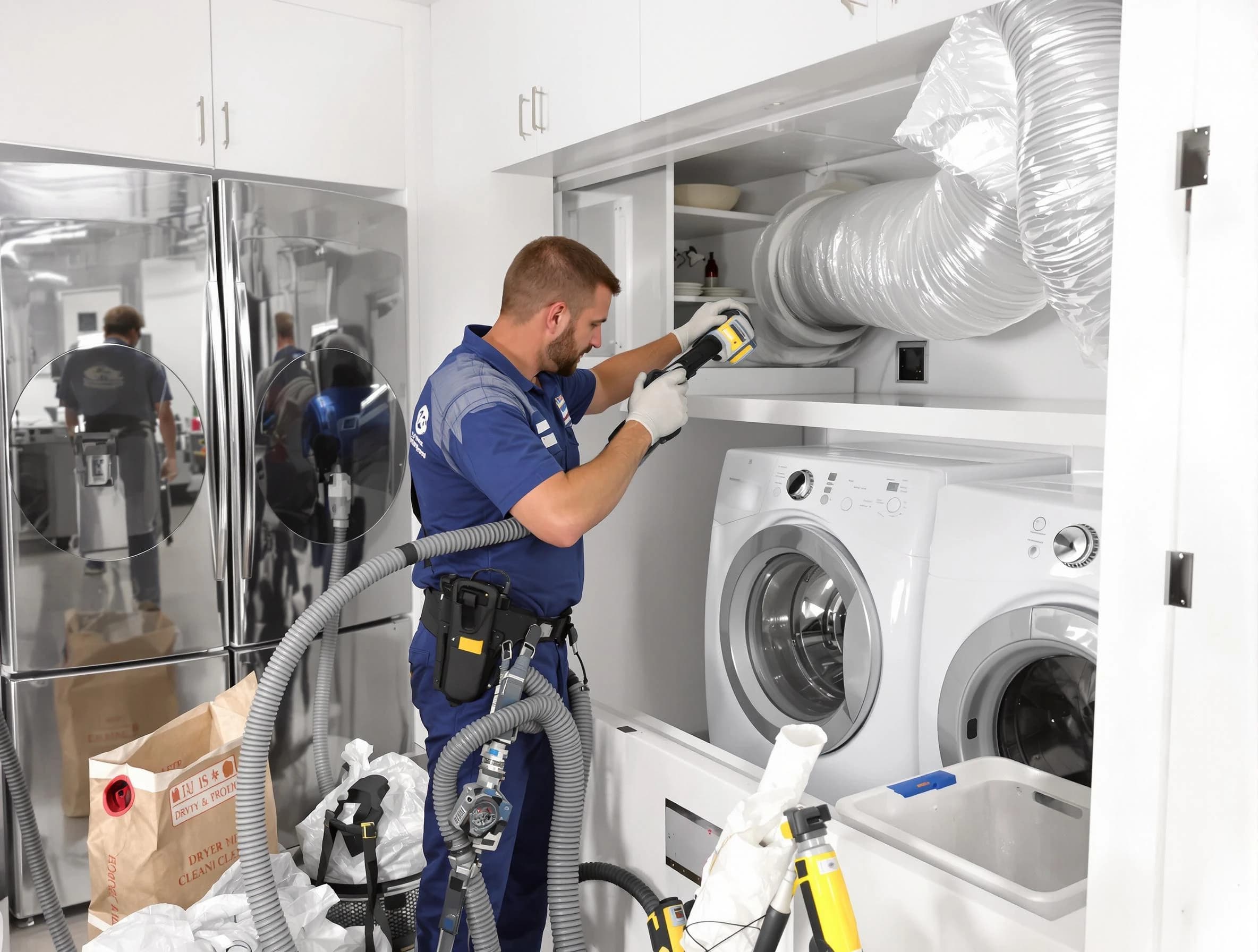 Professional duct cleaning by Springville Dryer Vent Cleaning in Springville