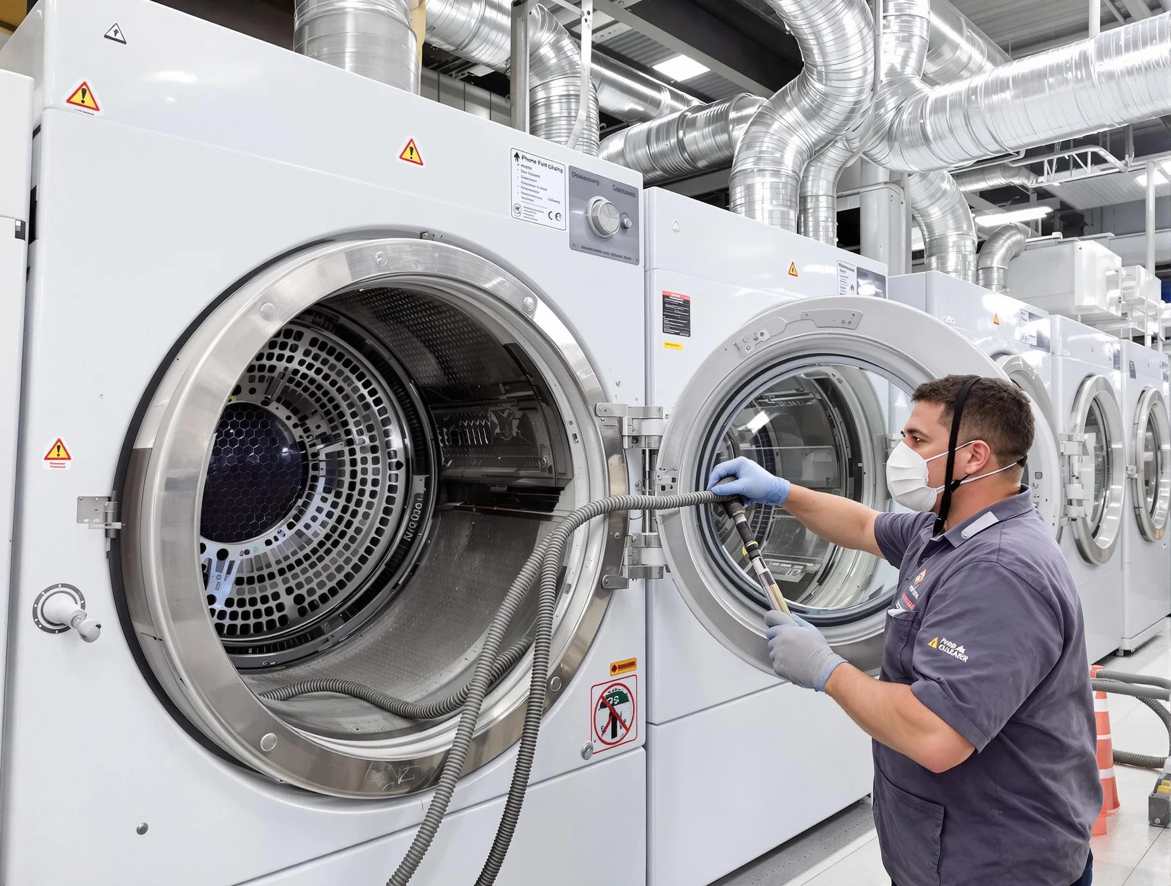 Industrial-grade dryer vent cleaning by Springville Dryer Vent Cleaning in Springville