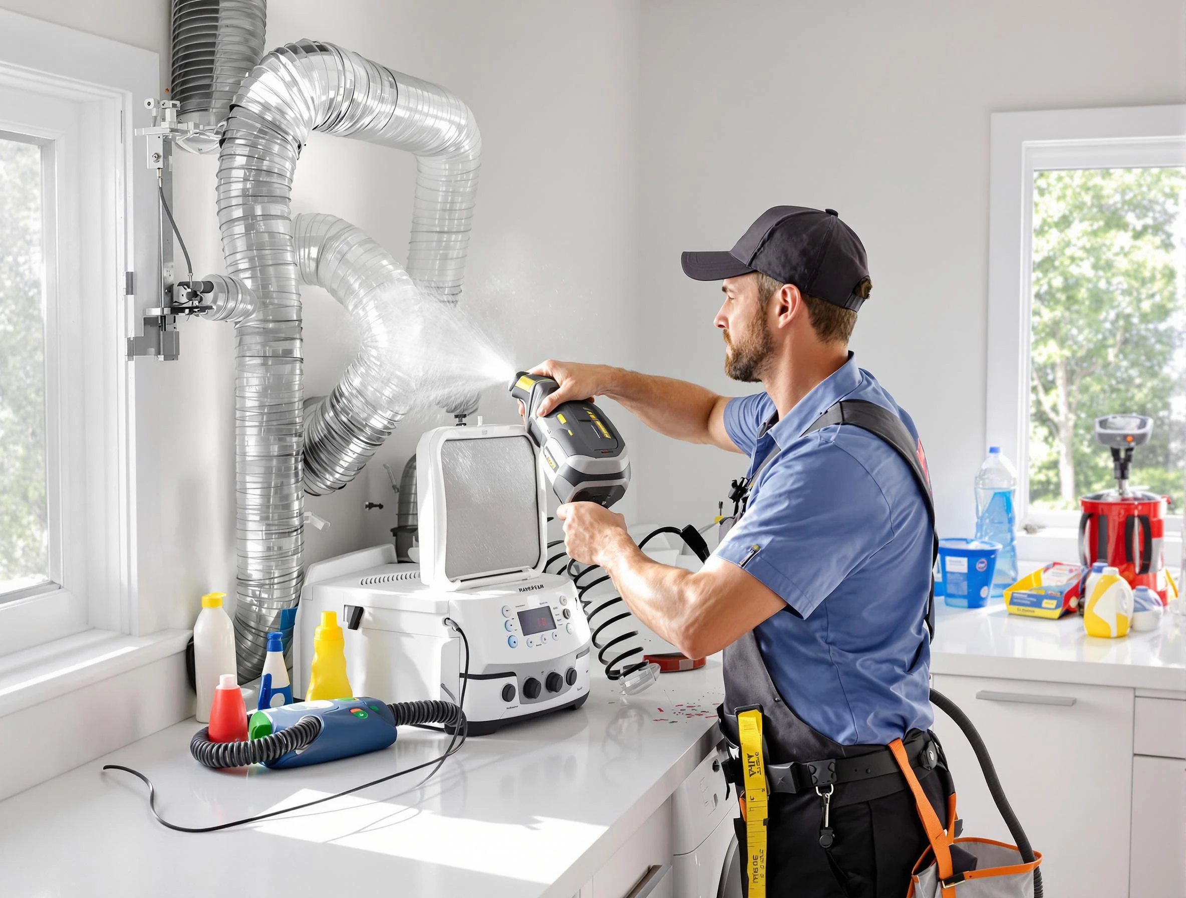 Residential Dryer Vent Cleaning in Springville