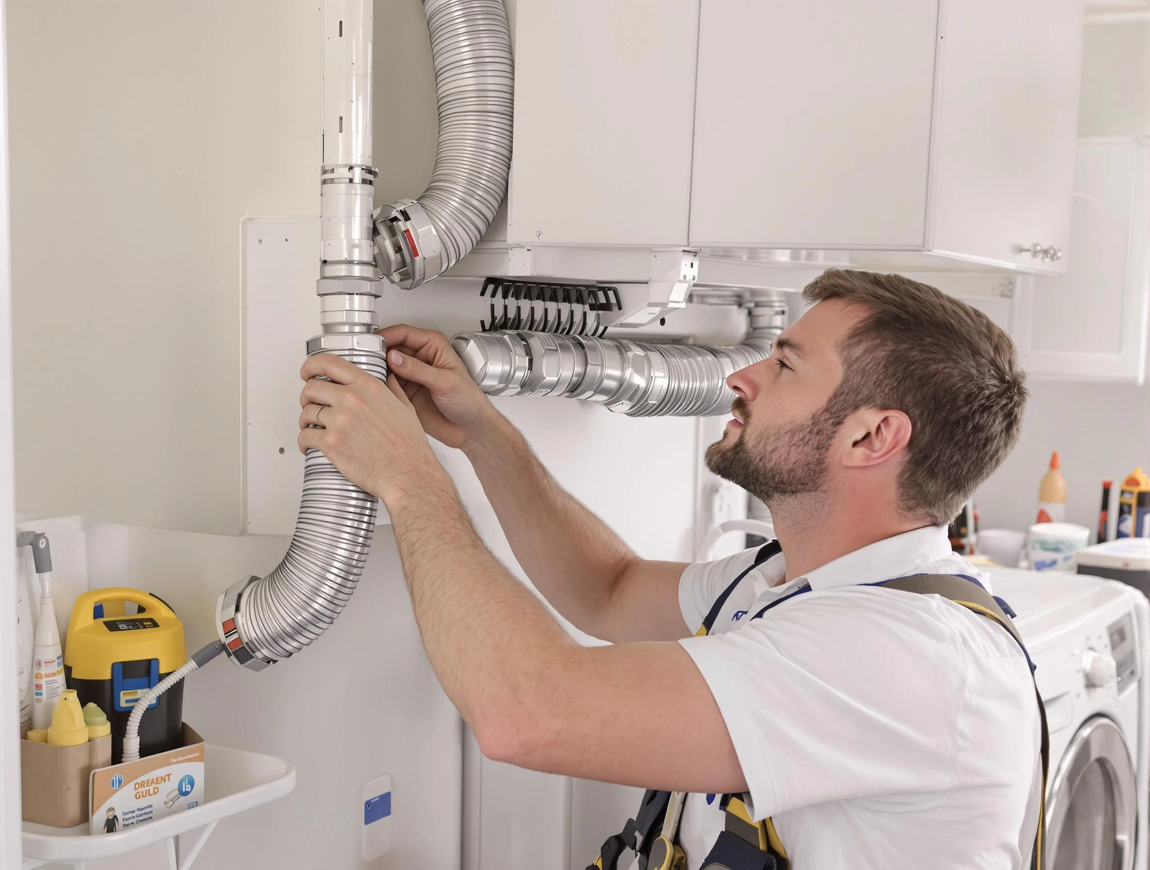 Professional dryer vent repair and installation by Springville Dryer Vent Cleaning in Springville